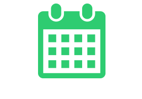 Schedule events with our calendar